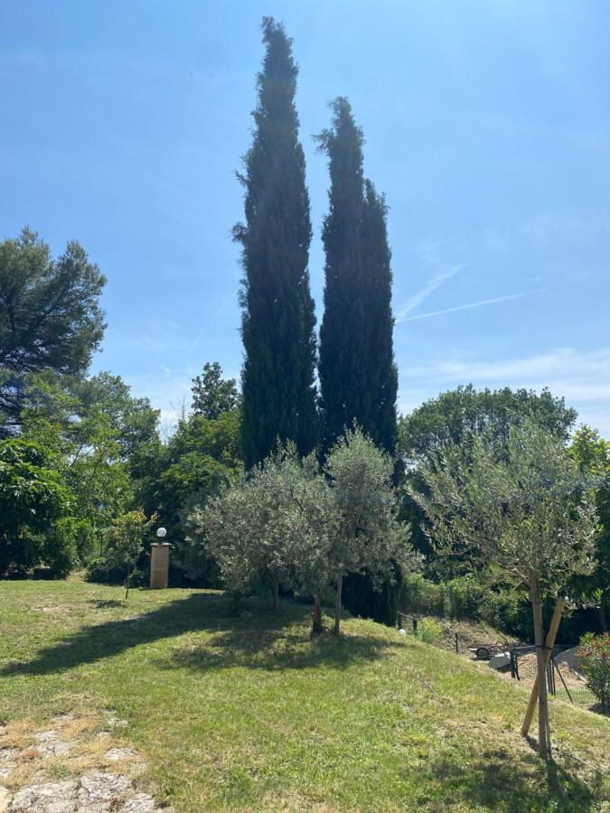 Les Oliviers Villa Vaugines Exterior foto